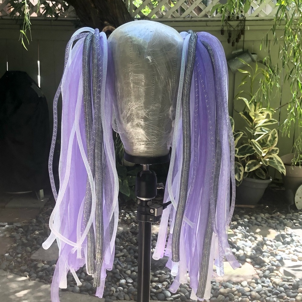 Cyberlox Lavender, White, Black & Silver.